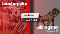 Matchup: Loachapoka vs. Billingsley  2018