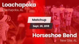 Matchup: Loachapoka vs. Horseshoe Bend  2018