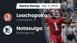 Recap: Loachapoka  vs. Notasulga  2018