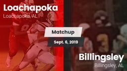 Matchup: Loachapoka vs. Billingsley  2019