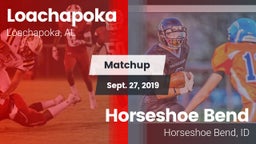 Matchup: Loachapoka vs. Horseshoe Bend  2019