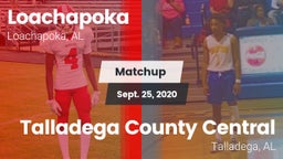 Matchup: Loachapoka vs. Talladega County Central  2020