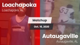 Matchup: Loachapoka vs. Autaugaville  2020