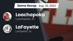 Recap: Loachapoka  vs. LaFayette  2022