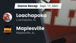 Recap: Loachapoka  vs. Maplesville  2021