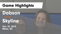 Dobson  vs Skyline Game Highlights - Oct. 23, 2019