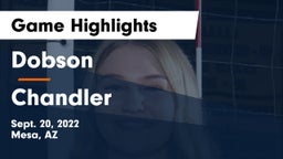 Dobson  vs Chandler  Game Highlights - Sept. 20, 2022