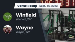 Recap: Winfield  vs. Wayne  2022