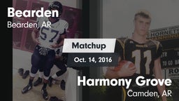 Matchup: Bearden vs. Harmony Grove  2016