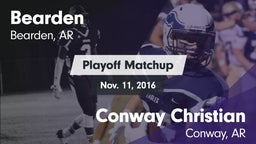 Matchup: Bearden vs. Conway Christian  2016
