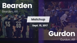 Matchup: Bearden vs. Gurdon  2017