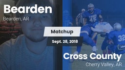 Matchup: Bearden vs. Cross County  2018