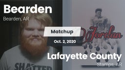 Matchup: Bearden vs. Lafayette County  2020