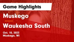 Muskego  vs Waukesha South  Game Highlights - Oct. 10, 2023