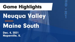 Neuqua Valley  vs Maine South Game Highlights - Dec. 4, 2021