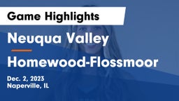 Neuqua Valley  vs Homewood-Flossmoor  Game Highlights - Dec. 2, 2023