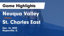 Neuqua Valley  vs St. Charles East  Game Highlights - Dec. 16, 2023