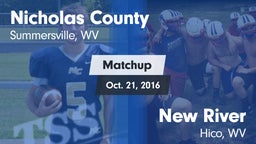 Matchup: Nicholas County vs. New River 2016