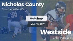 Matchup: Nicholas County vs. Westside  2017