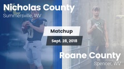 Matchup: Nicholas County vs. Roane County  2018