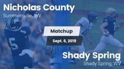 Matchup: Nicholas County vs. Shady Spring  2019
