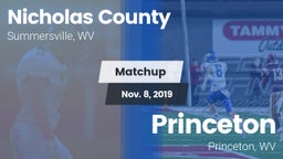 Matchup: Nicholas County vs. Princeton  2019