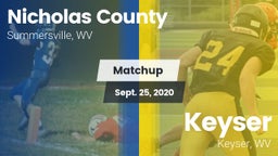 Matchup: Nicholas County vs. Keyser  2020