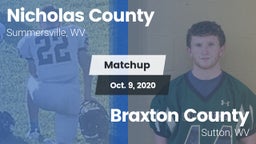 Matchup: Nicholas County vs. Braxton County  2020