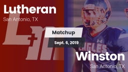 Matchup: Lutheran vs. Winston  2019