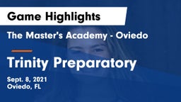 The Master's Academy - Oviedo vs Trinity Preparatory  Game Highlights - Sept. 8, 2021