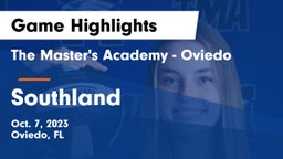The Master's Academy - Oviedo vs Southland  Game Highlights - Oct. 7, 2023