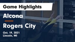 Alcona  vs Rogers City Game Highlights - Oct. 19, 2021