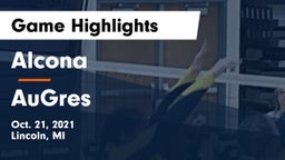 Alcona  vs AuGres Game Highlights - Oct. 21, 2021