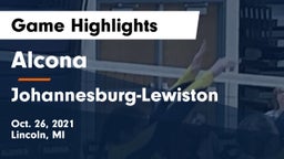 Alcona  vs Johannesburg-Lewiston Game Highlights - Oct. 26, 2021