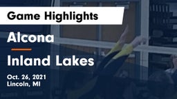 Alcona  vs Inland Lakes  Game Highlights - Oct. 26, 2021
