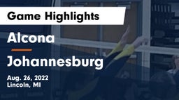 Alcona  vs Johannesburg Game Highlights - Aug. 26, 2022