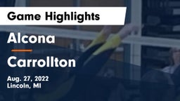 Alcona  vs Carrollton Game Highlights - Aug. 27, 2022