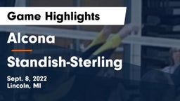 Alcona  vs Standish-Sterling  Game Highlights - Sept. 8, 2022