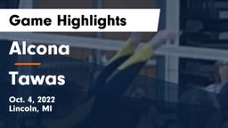 Alcona  vs Tawas Game Highlights - Oct. 4, 2022