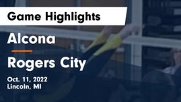 Alcona  vs Rogers City Game Highlights - Oct. 11, 2022