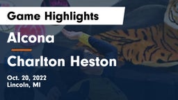 Alcona  vs Charlton Heston Game Highlights - Oct. 20, 2022