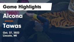Alcona  vs Tawas Game Highlights - Oct. 27, 2022