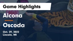 Alcona  vs Oscoda Game Highlights - Oct. 29, 2022