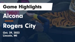 Alcona  vs Rogers City Game Highlights - Oct. 29, 2022