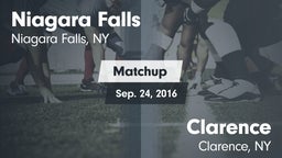 Matchup: Niagara Falls vs. Clarence  2016