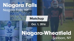 Matchup: Niagara Falls vs. Niagara-Wheatfield  2016