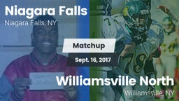 Matchup: Niagara Falls vs. Williamsville North  2017