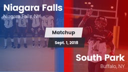 Matchup: Niagara Falls vs. South Park  2018