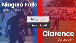 Matchup: Niagara Falls vs. Clarence  2018