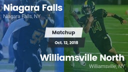 Matchup: Niagara Falls vs. Williamsville North  2018